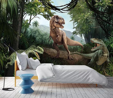 3D Dinosaur Forest 254 Wallpaper AJ Wallpaper 