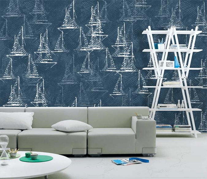 3D Boat Sketch 1457 Wallpaper AJ Wallpaper 2 