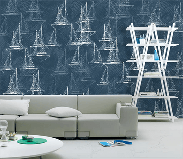 3D Boat Sketch 1457 Wallpaper AJ Wallpaper 2 