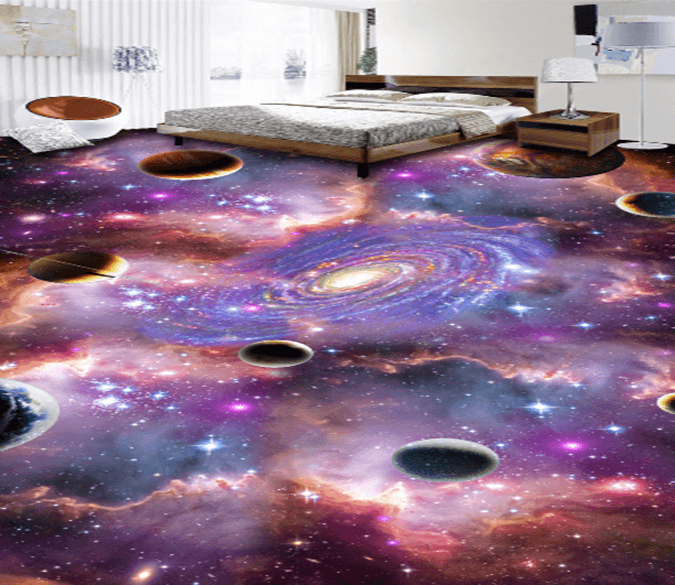 3D Planetary Vortex 359 Floor Mural Wallpaper AJ Wallpaper 2 