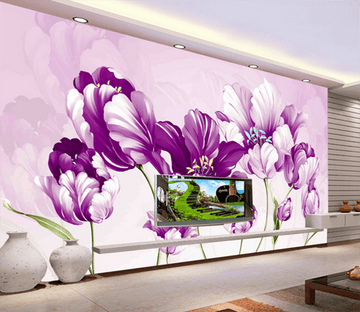 3D Large Petals 330 Wallpaper AJ Wallpaper 