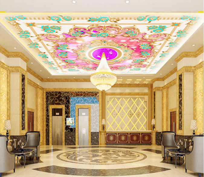 Pink Box Flower 308 Wallpaper AJ Wallpaper 