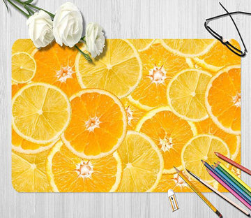 3D Orange Slices 143 Desk Mat Mat AJ Creativity Home 