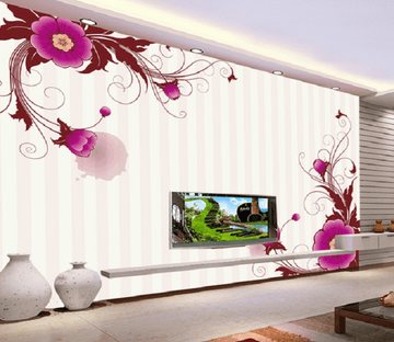 3D Flower Dance 400 Wallpaper AJ Wallpaper 
