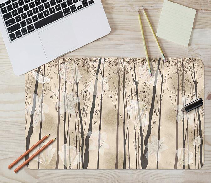 3D Withered Trunk 080 Desk Mat Mat AJ Creativity Home 