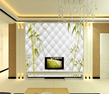 3D Bamboo Painting 008 Wallpaper AJ Wallpaper 