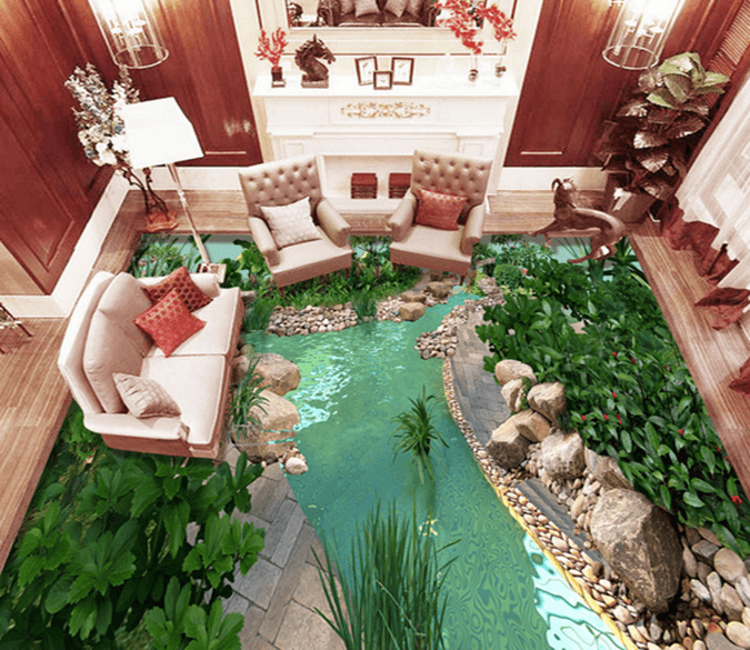 3D Ashore 189 Floor Mural Wallpaper AJ Wallpaper 2 
