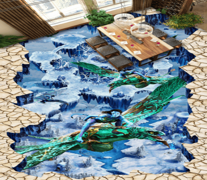 3D Mounts 128 Floor Mural Wallpaper AJ Wallpaper 2 