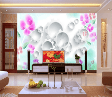 3D Flower Dance 106 Wallpaper AJ Wallpaper 