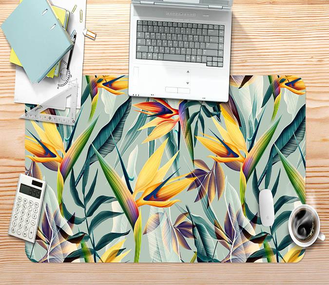 3D Weird Flowers 159 Desk Mat Mat AJ Creativity Home 