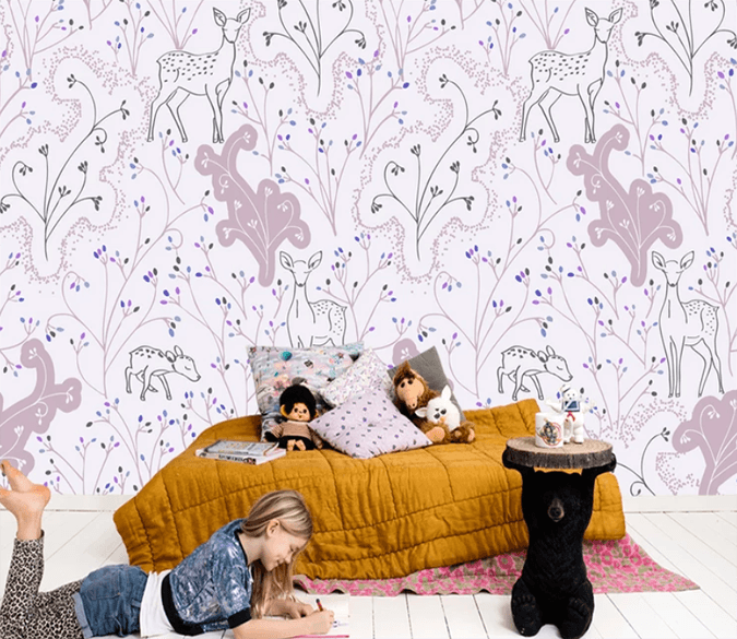 3D Deer Stare Foraging 876 Wallpaper AJ Wallpaper 2 