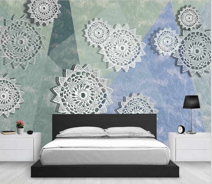 3D Paper Cutting Lace 1532 Wallpaper AJ Wallpaper 2 