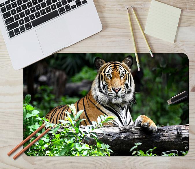 3D Trunk Tiger 104 Desk Mat Mat AJ Creativity Home 