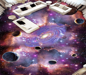 3D Star Vortex 107 Floor Mural Wallpaper AJ Wallpaper 2 