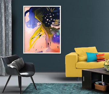 3D Ink Painting 079 Fake Framed Print Painting Wallpaper AJ Creativity Home 
