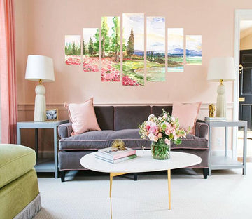 3D Beautiful Scenery 045 Unframed Print Wallpaper Wallpaper AJ Wallpaper 