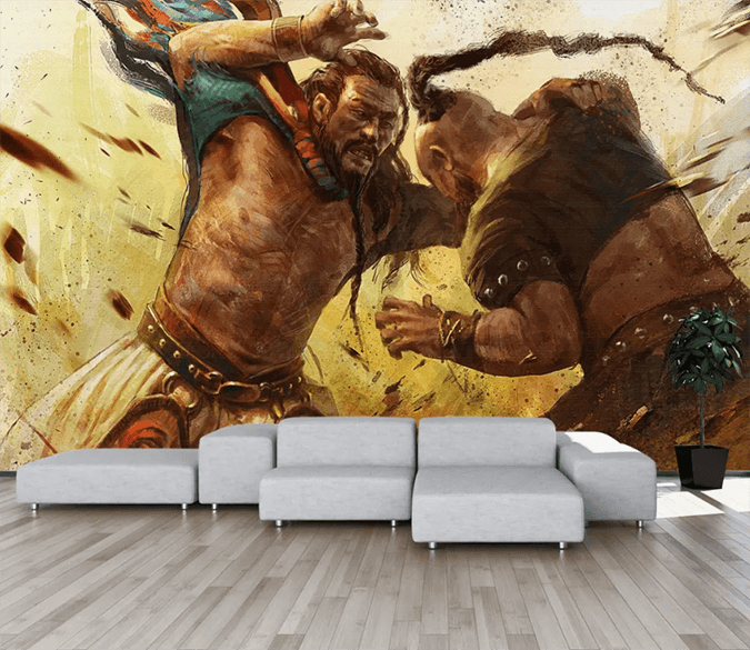 3D Mongolian Fighting 1587 Wallpaper AJ Wallpaper 2 