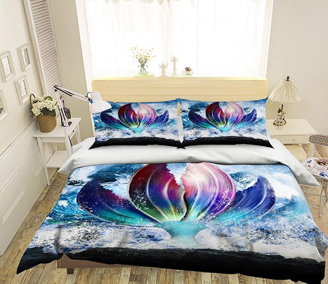 3D Mermaid Tail 242 Bed Pillowcases Quilt Wallpaper AJ Wallpaper 
