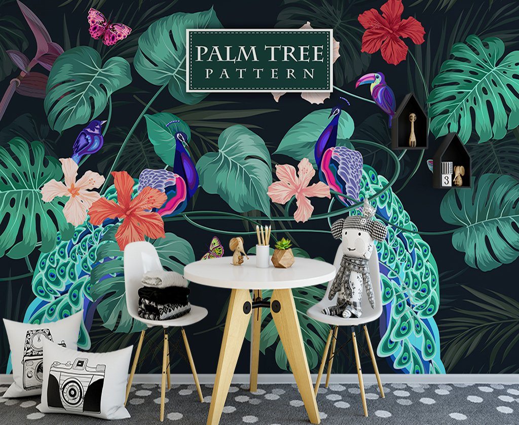 3D Peacock 344 Wall Murals Wallpaper AJ Wallpaper 2 