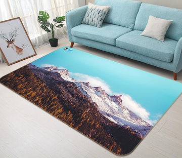 3D Woods Snow Mountain 027 Non Slip Rug Mat Mat AJ Creativity Home 