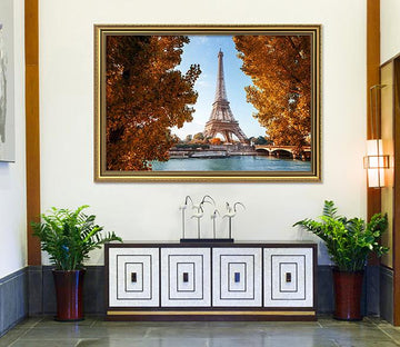 3D Remote Tower 185 Fake Framed Print Painting Wallpaper AJ Creativity Home 