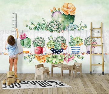 3D Painting Succulents 318 Wallpaper AJ Wallpaper 