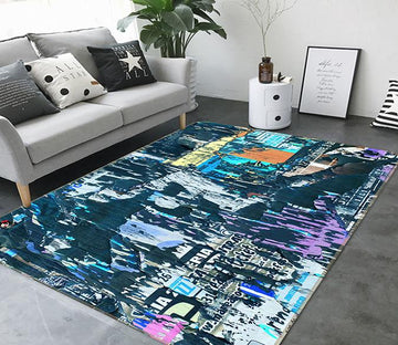3D Abstract Ink 170 Non Slip Rug Mat Mat AJ Creativity Home 