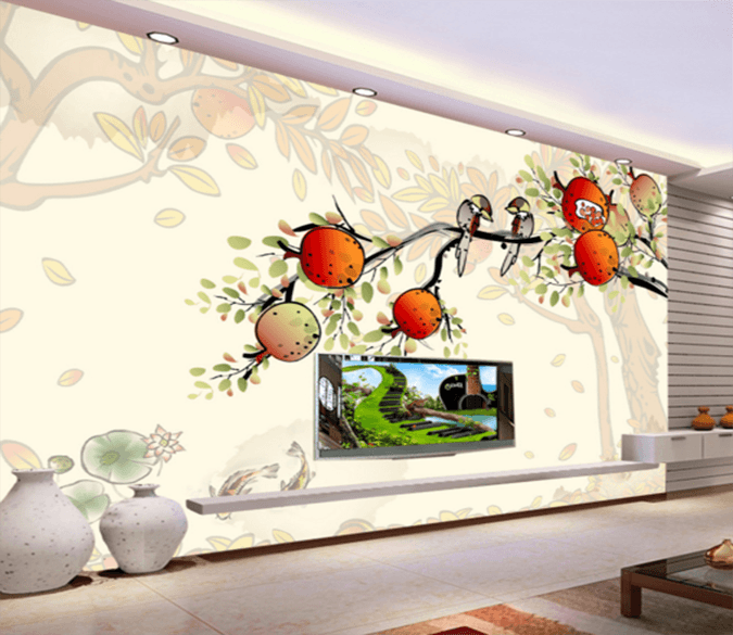 3D Bear Fruit 144 Wallpaper AJ Wallpaper 