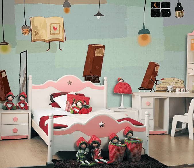 3D Little Book 1078 Wallpaper AJ Wallpaper 2 