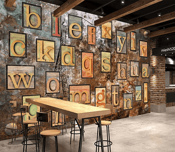 3D Lattice Uppercase Letters 145 Wallpaper AJ Wallpaper 2 