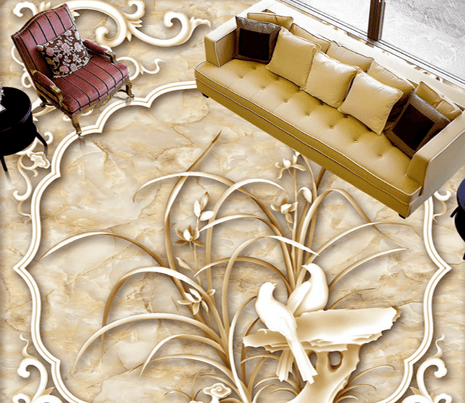 3D Phnom Penh 151 Floor Mural Wallpaper AJ Wallpaper 2 