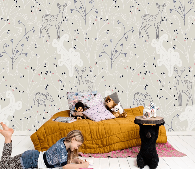 3D Cute Deer 870 Wallpaper AJ Wallpaper 2 