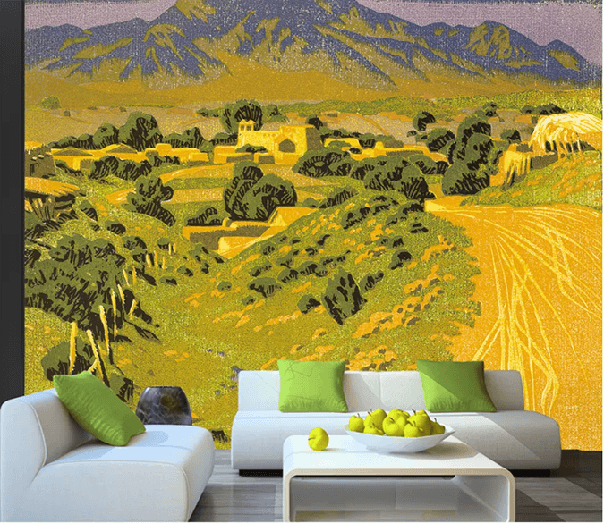 3D Color Carving Spring 1620 Wallpaper AJ Wallpaper 2 