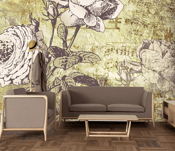 3D Sketch Flower Stationery 1337 Wallpaper AJ Wallpaper 2 