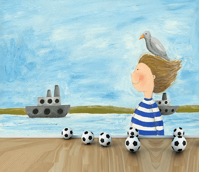 3D Look Up Ferry 1041 Wallpaper AJ Wallpaper 2 