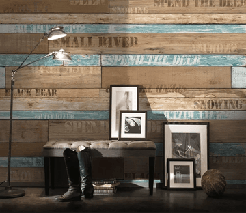 3D Horizontal Wooden Wall 1270 Wallpaper AJ Wallpaper 2 