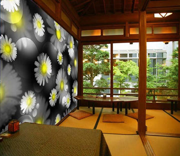 3D Chrysanthemum Sea 003 Wallpaper AJ Wallpaper 