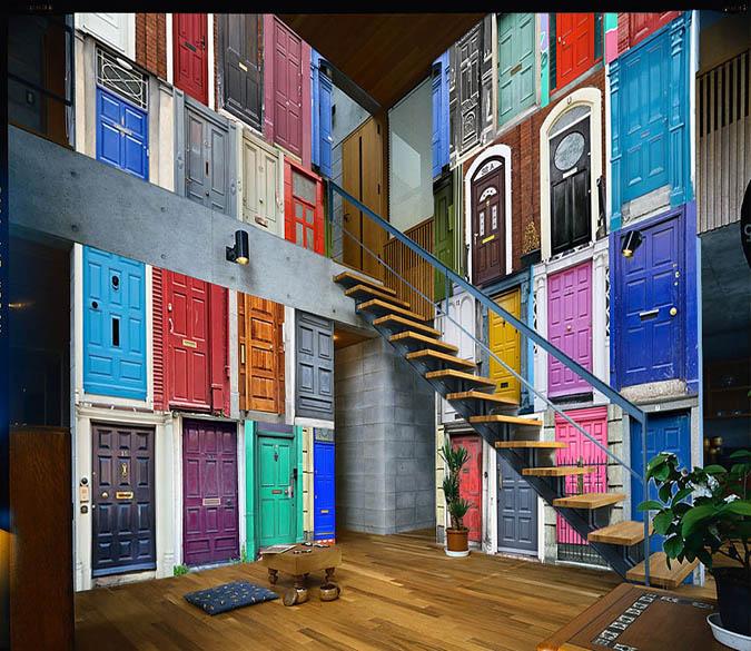 3D Small Door 123 Wallpaper AJ Wallpaper 