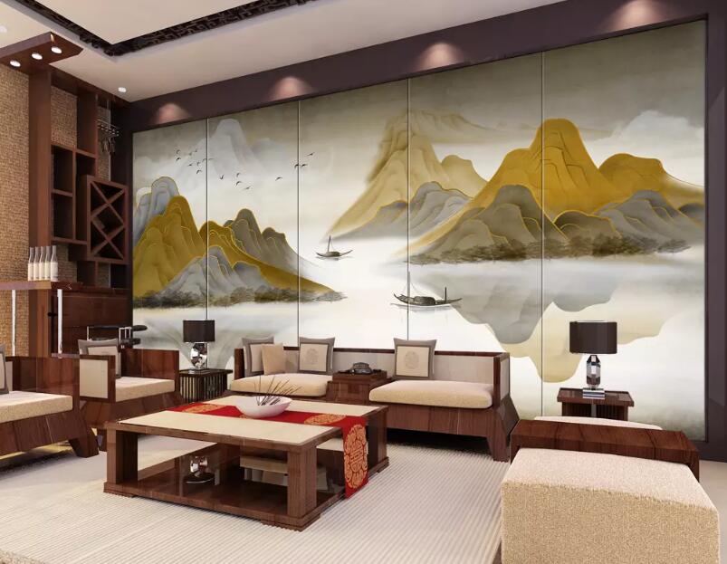 3D Valley River 1019 Wall Murals Wallpaper AJ Wallpaper 2 