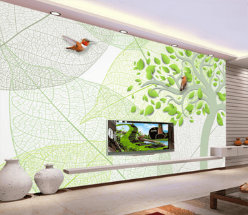 3D Tree Bird 178 Wallpaper AJ Wallpaper 