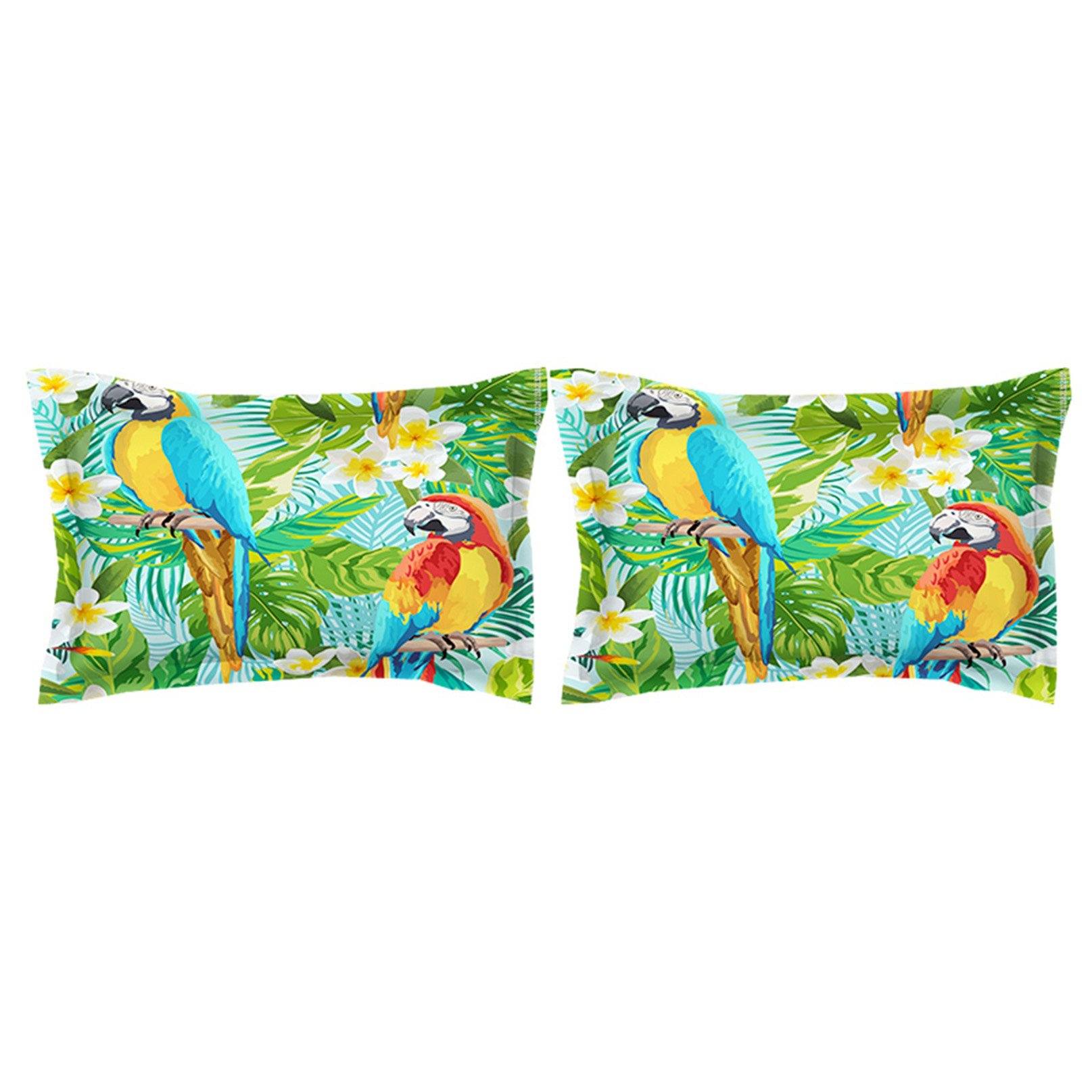 3D Parrot Tongue Colory 96 Bed Pillowcases Quilt Wallpaper AJ Wallpaper 