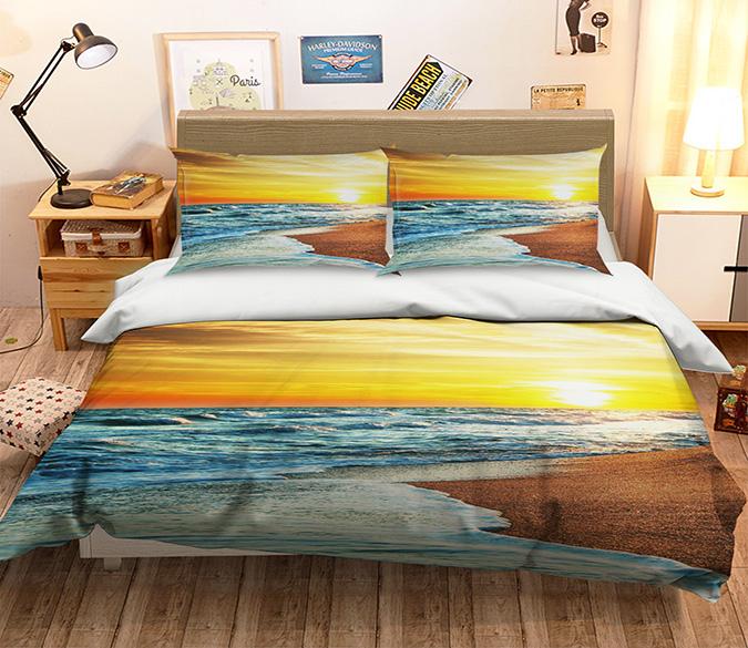 3D Sea Beach 176 Bed Pillowcases Quilt Wallpaper AJ Wallpaper 
