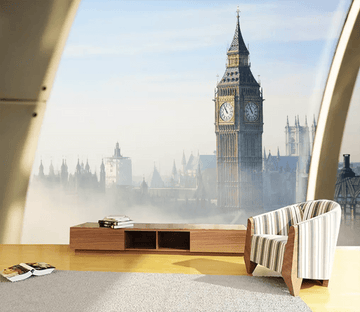 3D Window Clock Tower 1140 Wallpaper AJ Wallpaper 2 