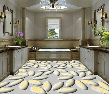 3D Stone Flower 111 Floor Mural Wallpaper AJ Wallpaper 2 