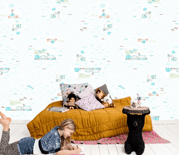 3D Cute Car 887 Wallpaper AJ Wallpaper 2 