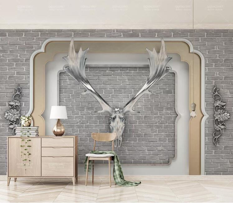 3D White Wings WC231 Wall Murals