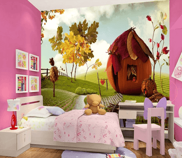 3D Pumpkin House 970 Wallpaper AJ Wallpaper 2 