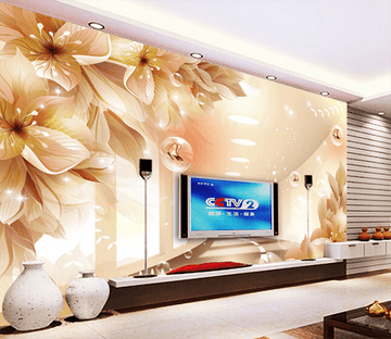 3D Bubble Flower 256 Wallpaper AJ Wallpaper 