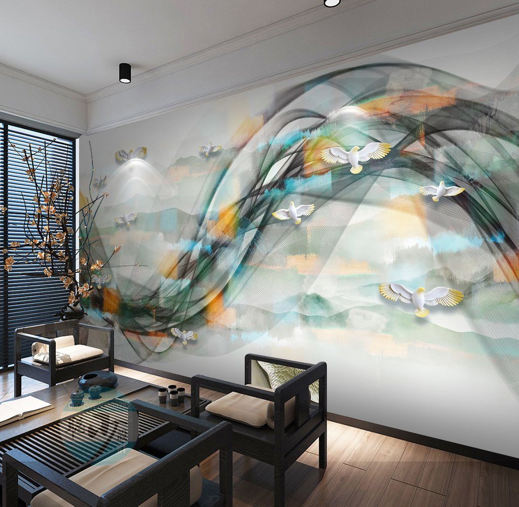 3D Landscape Painting 578 Wall Murals Wallpaper AJ Wallpaper 2 