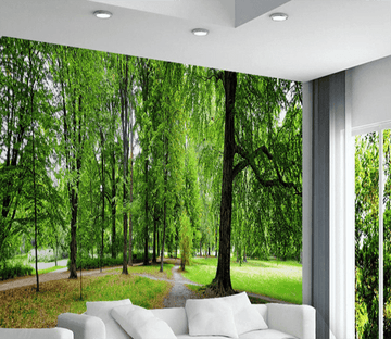 3D Park Woods 227 Wallpaper AJ Wallpaper 